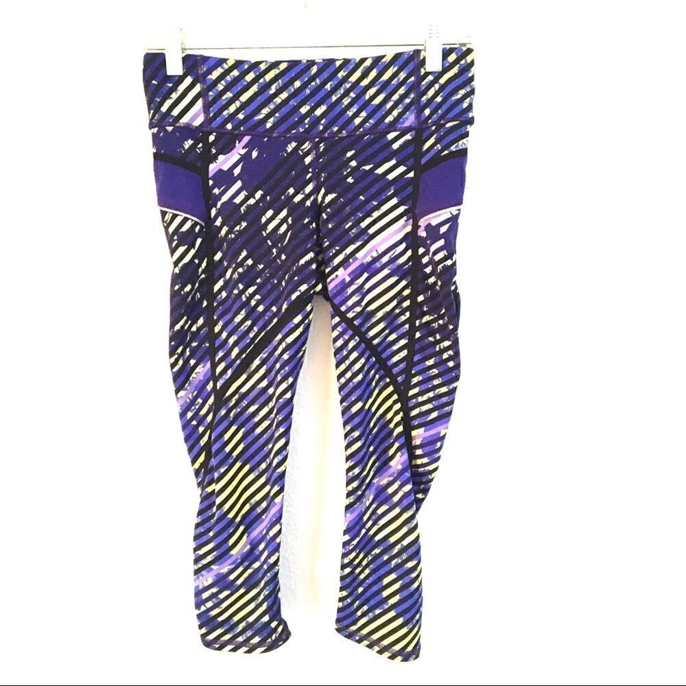 Athleta radical stride cropped capris pants XS